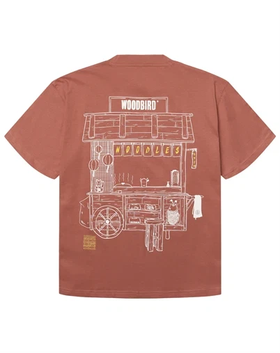 Woodbird - WBBalo Cart T-shirt - Dusty Rose